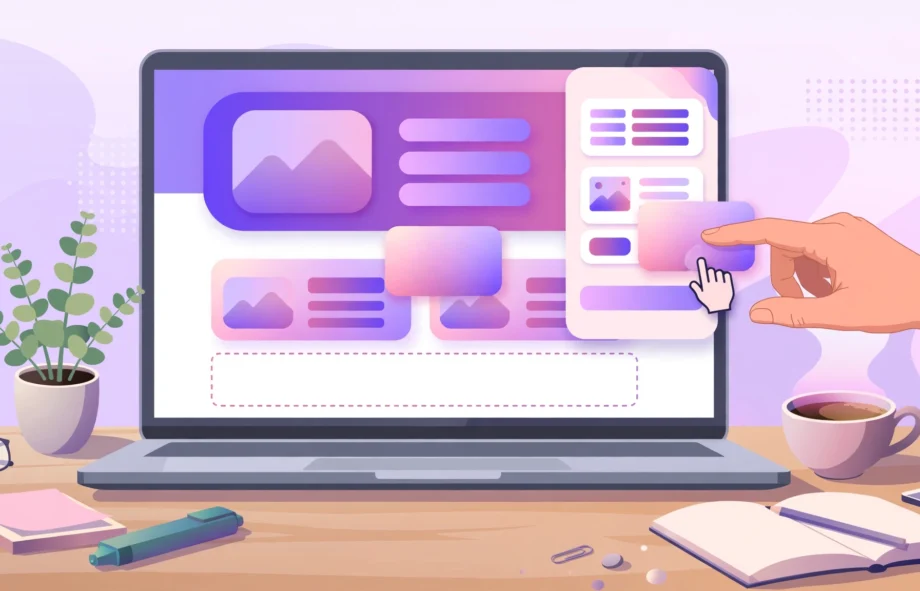Elementor website builder on a laptop — hiring an Elementor expert